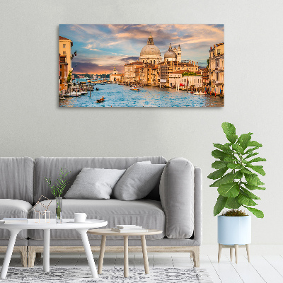 Fotocuadro en lienzo de alta calidad horizontal Venecia, Italia