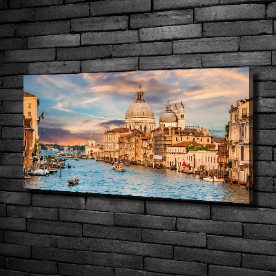 Fotocuadro en lienzo de alta calidad horizontal Venecia, Italia