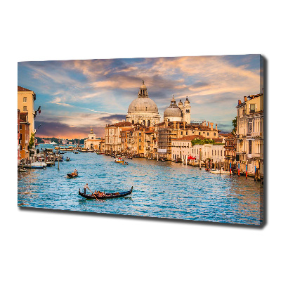 Fotocuadro en lienzo de alta calidad horizontal Venecia, Italia