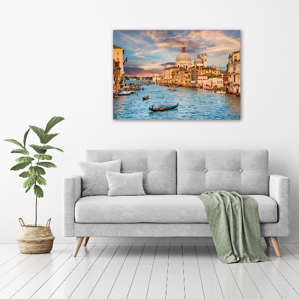 Fotocuadro en lienzo de alta calidad horizontal Venecia, Italia