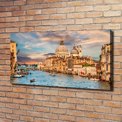 Fotocuadro en lienzo de alta calidad horizontal Venecia, Italia
