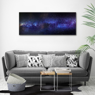 Fotocuadro en lienzo de alta calidad horizontal vía Láctea