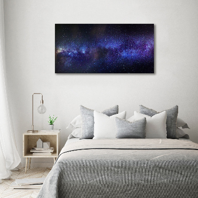 Fotocuadro en lienzo de alta calidad horizontal vía Láctea