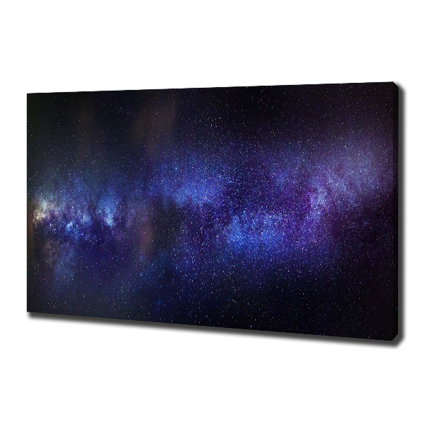 Fotocuadro en lienzo de alta calidad horizontal vía Láctea