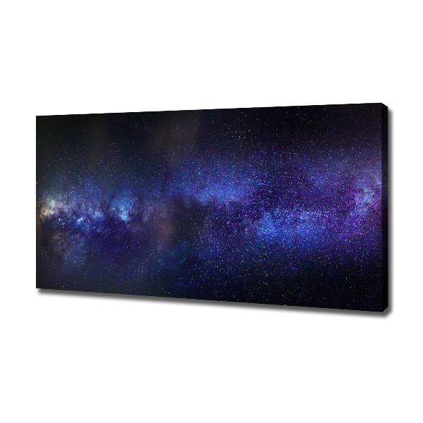 Fotocuadro en lienzo de alta calidad horizontal vía Láctea