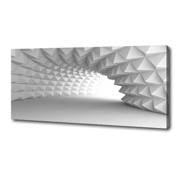 Cuadro canvas con impresión uv duradera horizontal Túnel abstracto