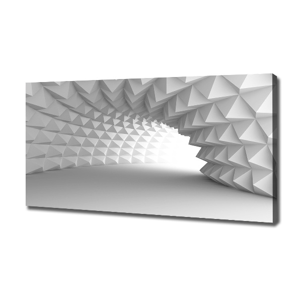 Cuadro canvas con impresión uv duradera horizontal Túnel abstracto