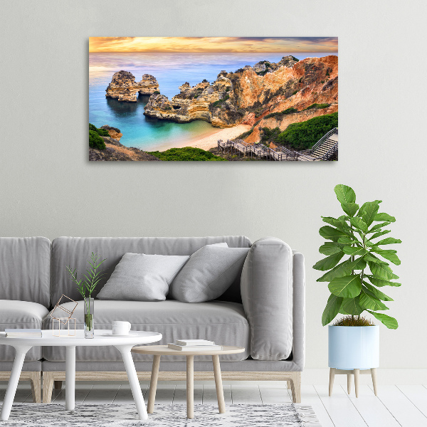 Fotocuadro en lienzo de alta calidad horizontal Lagos, Portugal