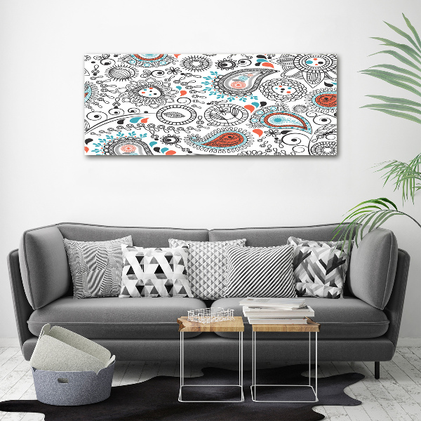 Cuadro canvas con impresión uv duradera horizontal Adornos