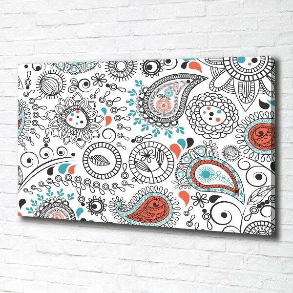 Cuadro canvas con impresión uv duradera horizontal Adornos