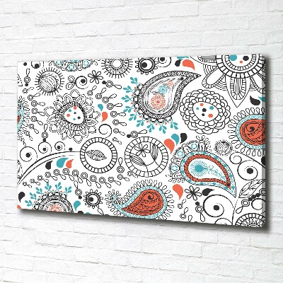 Cuadro canvas con impresión uv duradera horizontal Adornos