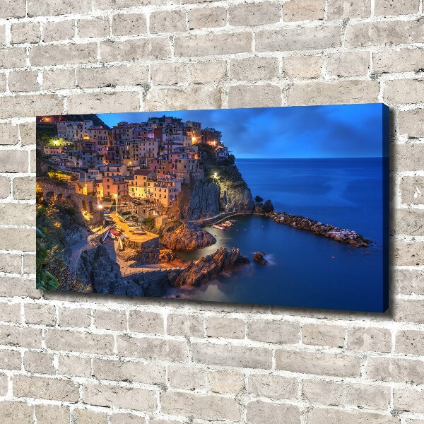 Foto en lienzo con acabado profesional horizontal Manarola Italia