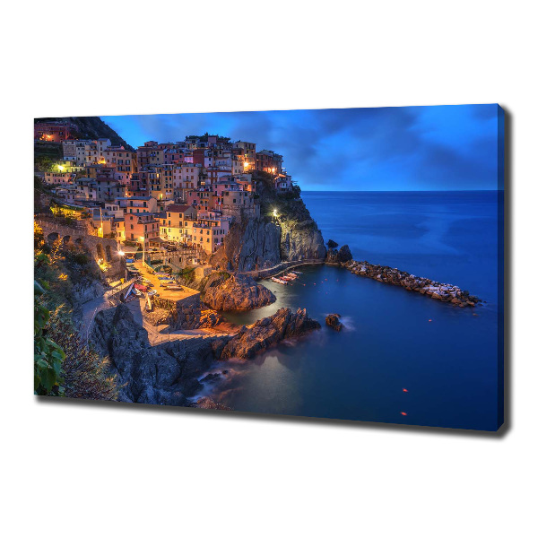 Foto en lienzo con acabado profesional horizontal Manarola Italia