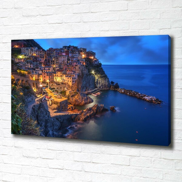 Foto en lienzo con acabado profesional horizontal Manarola Italia