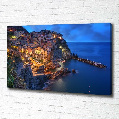 Foto en lienzo con acabado profesional horizontal Manarola Italia