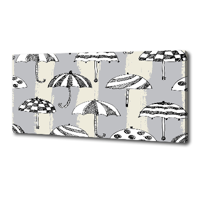 Foto en lienzo con acabado profesional horizontal Paraguas