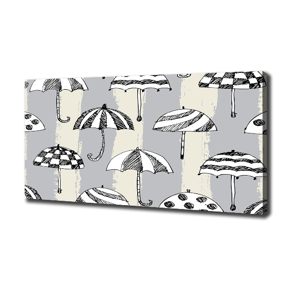 Foto en lienzo con acabado profesional horizontal Paraguas