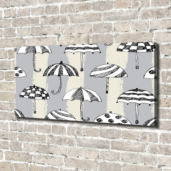 Foto en lienzo con acabado profesional horizontal Paraguas