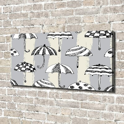 Foto en lienzo con acabado profesional horizontal Paraguas