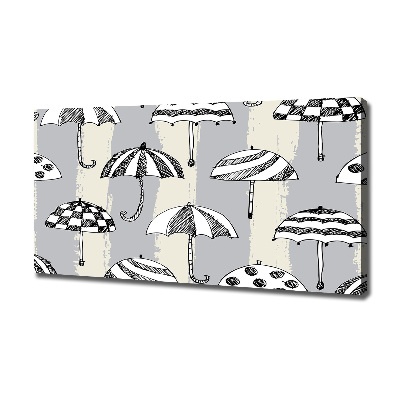 Foto en lienzo con acabado profesional horizontal Paraguas