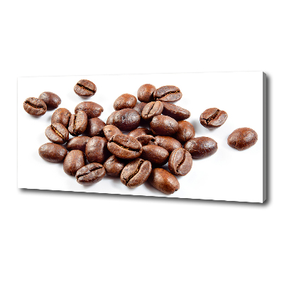 Fotocuadro en lienzo de alta calidad horizontal Granos de café