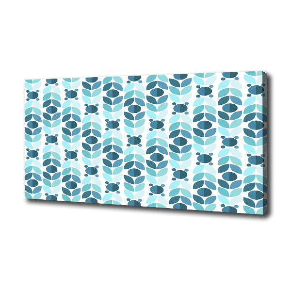 Fotocuadro en lienzo de alta calidad horizontal Fondo geométrico