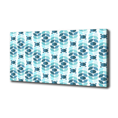 Fotocuadro en lienzo de alta calidad horizontal Fondo geométrico