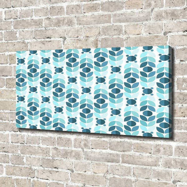 Fotocuadro en lienzo de alta calidad horizontal Fondo geométrico