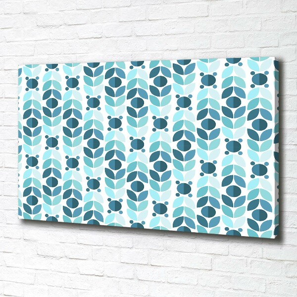 Fotocuadro en lienzo de alta calidad horizontal Fondo geométrico