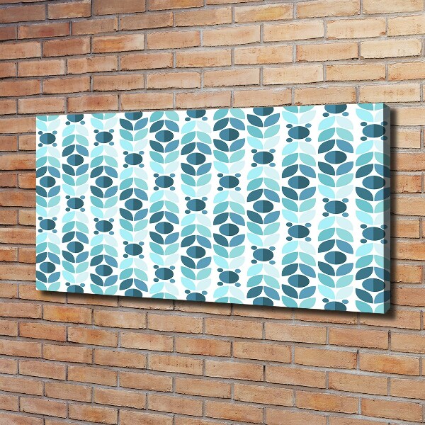 Fotocuadro en lienzo de alta calidad horizontal Fondo geométrico