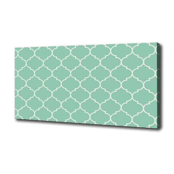 Cuadro canvas moderno de gran formato horizontal Antecedentes marroquíes