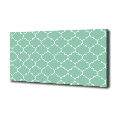 Cuadro canvas moderno de gran formato horizontal Antecedentes marroquíes