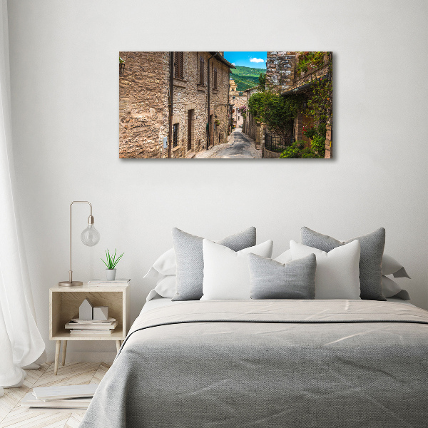 Cuadro canvas con impresión uv duradera horizontal Una calle con encanto