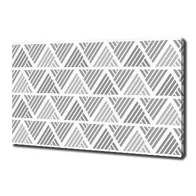 Foto en lienzo con acabado profesional horizontal Fondo geométrico