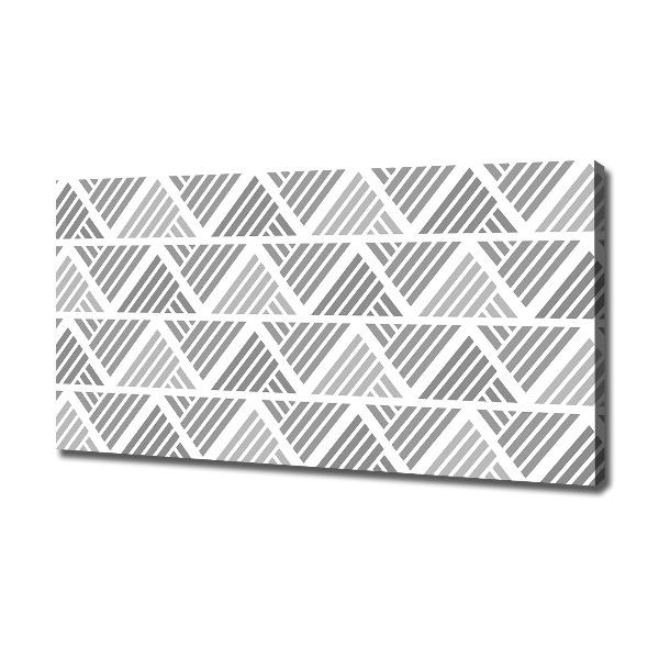 Foto en lienzo con acabado profesional horizontal Fondo geométrico