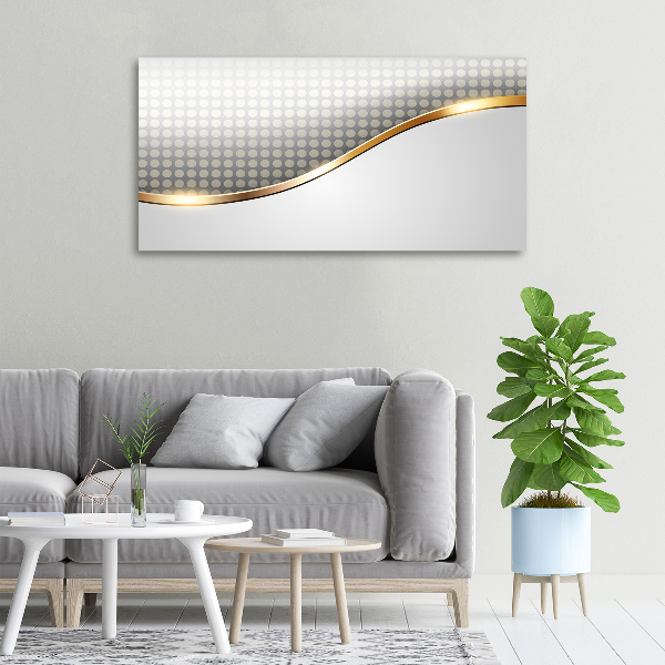 Cuadro canvas moderno de gran formato horizontal Fondo abstracto