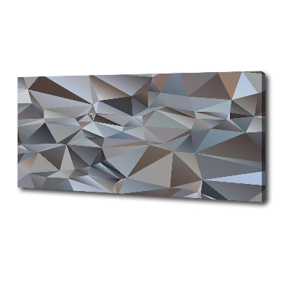Foto en lienzo con acabado profesional horizontal Triángulos abstractos