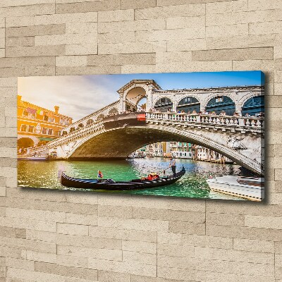 Foto en lienzo con acabado profesional horizontal Venecia, Italia