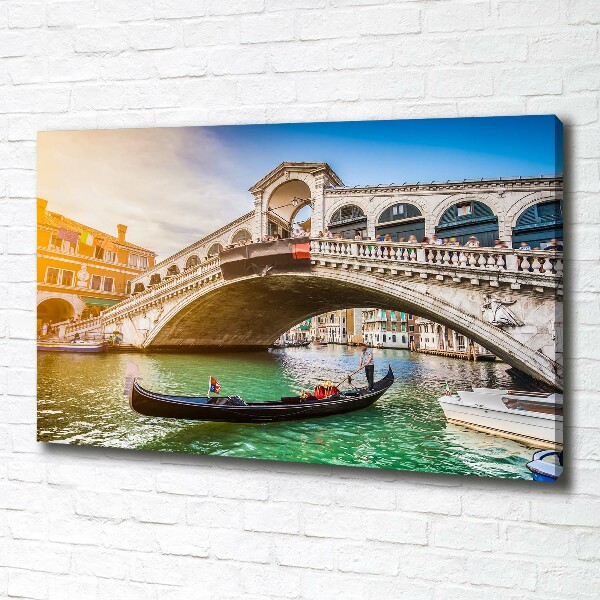 Foto en lienzo con acabado profesional horizontal Venecia, Italia