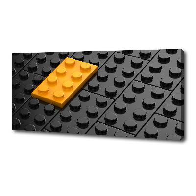 Cuadro canvas con impresión uv duradera horizontal Lego