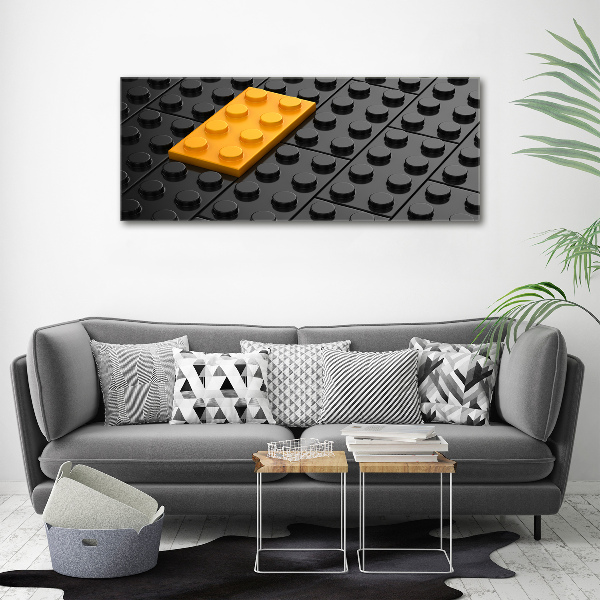 Cuadro canvas con impresión uv duradera horizontal Lego