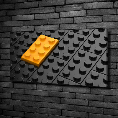 Cuadro canvas con impresión uv duradera horizontal Lego
