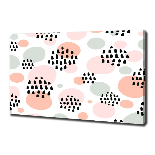 Cuadro canvas moderno de gran formato horizontal Fondo abstracto