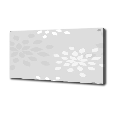 Cuadro canvas con impresión uv duradera horizontal Patrón floral