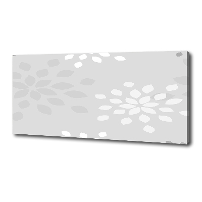 Cuadro canvas con impresión uv duradera horizontal Patrón floral