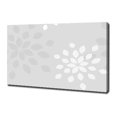 Cuadro canvas con impresión uv duradera horizontal Patrón floral