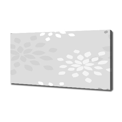 Cuadro canvas con impresión uv duradera horizontal Patrón floral