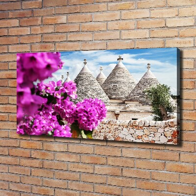 Foto obraz canvas Domy trulli