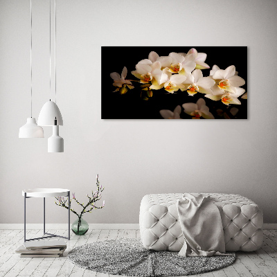 Cuadro canvas con impresión uv duradera horizontal Orquídea