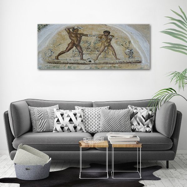 Cuadro canvas moderno de gran formato horizontal Mosaico